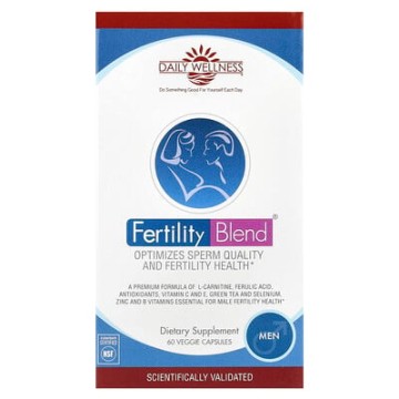 Daily Wellness Company, 男性生育幫助混合配方®，60 粒素食膠囊