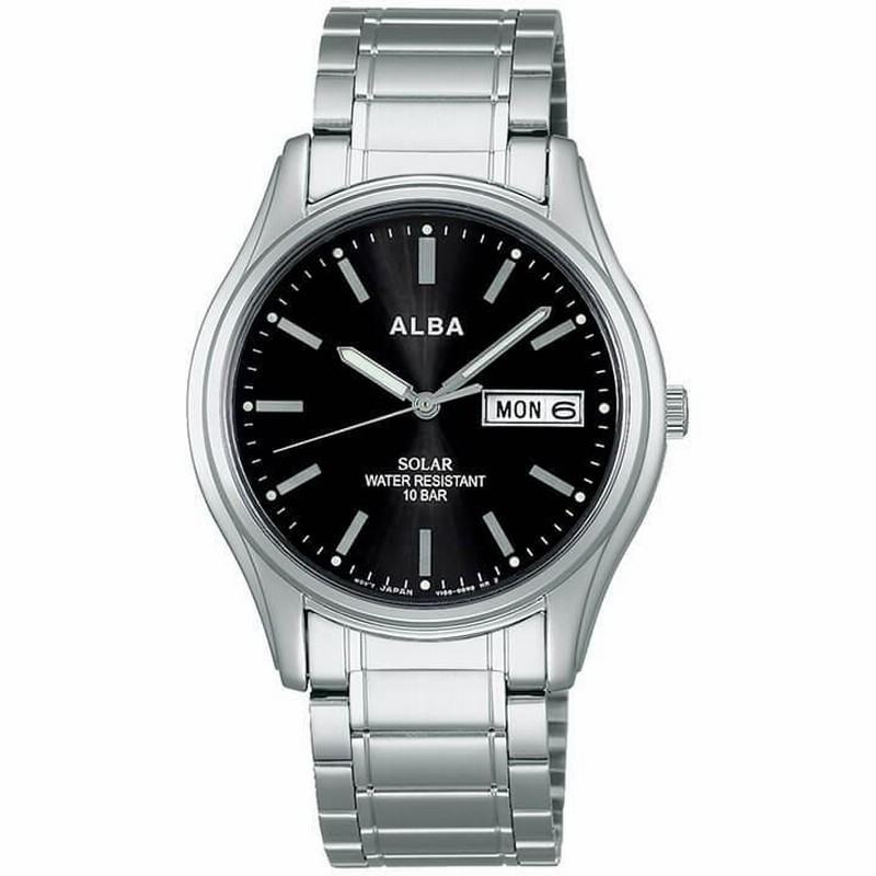 お取り寄せ ALBA アルバ ソーラー SEIKO セイコー メンズ レディース 腕時計 時計 国内正規品 黒 白 青 金 | LINEショッピング