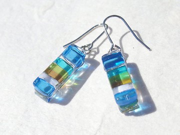 香玻璃 (Kaoru [Earth]) Aroma耳針/耳夾[金屬配件的選擇] [定做]