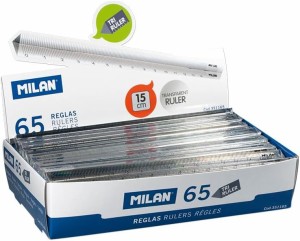 MILAN トライアングル定規 351165 15cm 65本セット