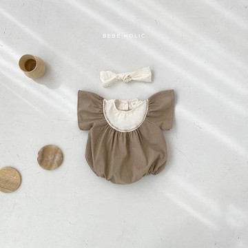 韓國童裝ins嬰童小飛袖爬爬服嬰兒連體衣夏裝新款女寶包屁衣哈衣3