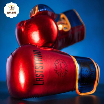 金屬成人拳擊手套男泰拳自由搏擊女散打訓練拳套兒童沙袋專業格斗 py6212