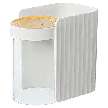 小麥購物 壁掛式牙刷漱口杯架組 L2331  1組  白色