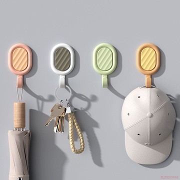 甄選好物🌈波紋掛鉤學生可愛少女心家用馬卡龍迷你粘鉤無痕貼免打孔宿舍浴室