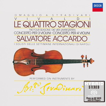 【停看聽音響唱片】【SACD】VIVALDI：Four Seasons