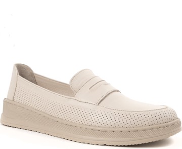 LA CONTE LEISURE 平底鞋 白色女款鞋子