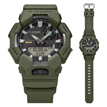 CASIO G-SHOCK 太陽能 智慧藍芽 計步功能 雙顯錶 男錶 送禮 禮物 推薦 GA-B010-3A