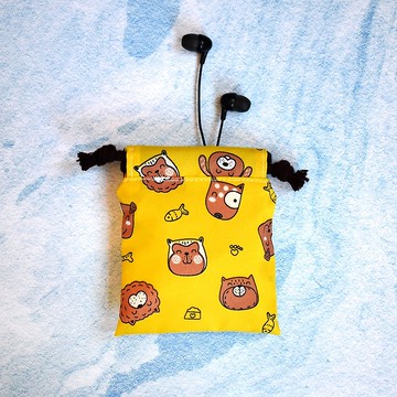 小束口袋/印章袋_狗狗大頭照