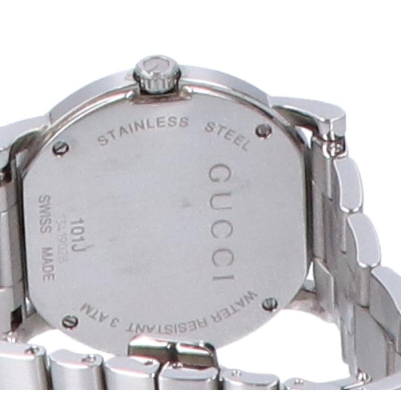 GUCCI グッチ 101J YA101405 G-ROUND Gラウンド デイト 腕時計 