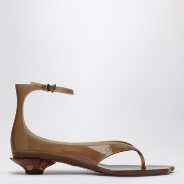 Brown Jelly Sandals