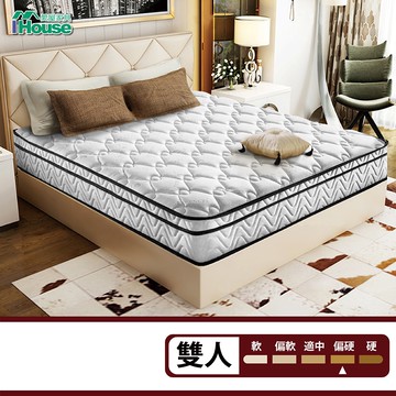 IHouse-【偏硬款】道森 三線硬式護邊 科技乳膠 獨立筒床墊