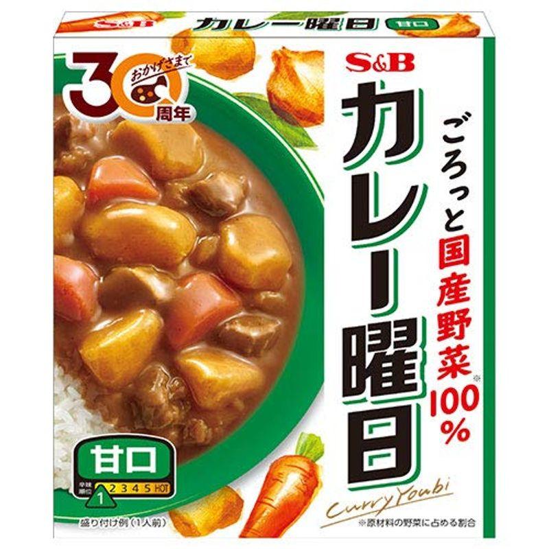 SB エスビー カレー曜日 甘口 230g 1ボール(5個入)