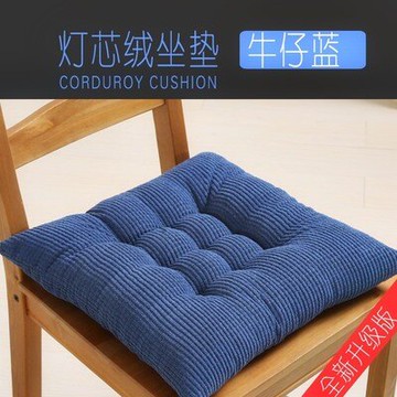 棉墊子加厚板凳坐墊冬季墊教室長方形學生椅墊帆布凳子防滑墊屁股