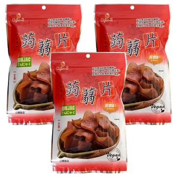 Chiao-E 巧益 五香蒟蒻片 全素  100g  3包