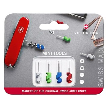 VICTORINOX 瑞士維氏 零配件 迷你4起子套組 (迷你一字起子 SIM卡壓出 迷你星型起子 迷你十字起子)  1組