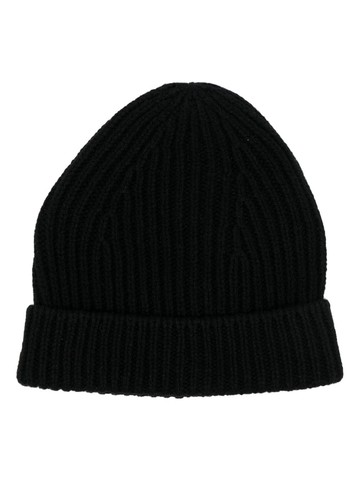 Rick Owens - ribbed-knit cashmere-wool beanie - men - Cashmere/Wool - One Size - Black