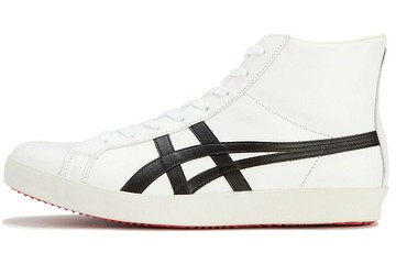 ONITSUKA TIGER FABRE HI NM SHOES WHITE BLACK