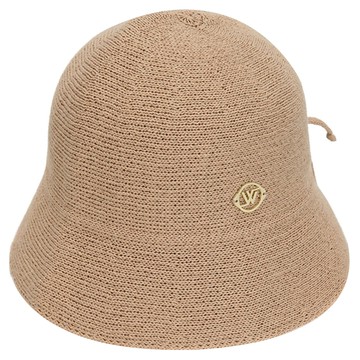 White Sands 波爾多緞帶鐘形帽  內圍58cm  駝色  1個