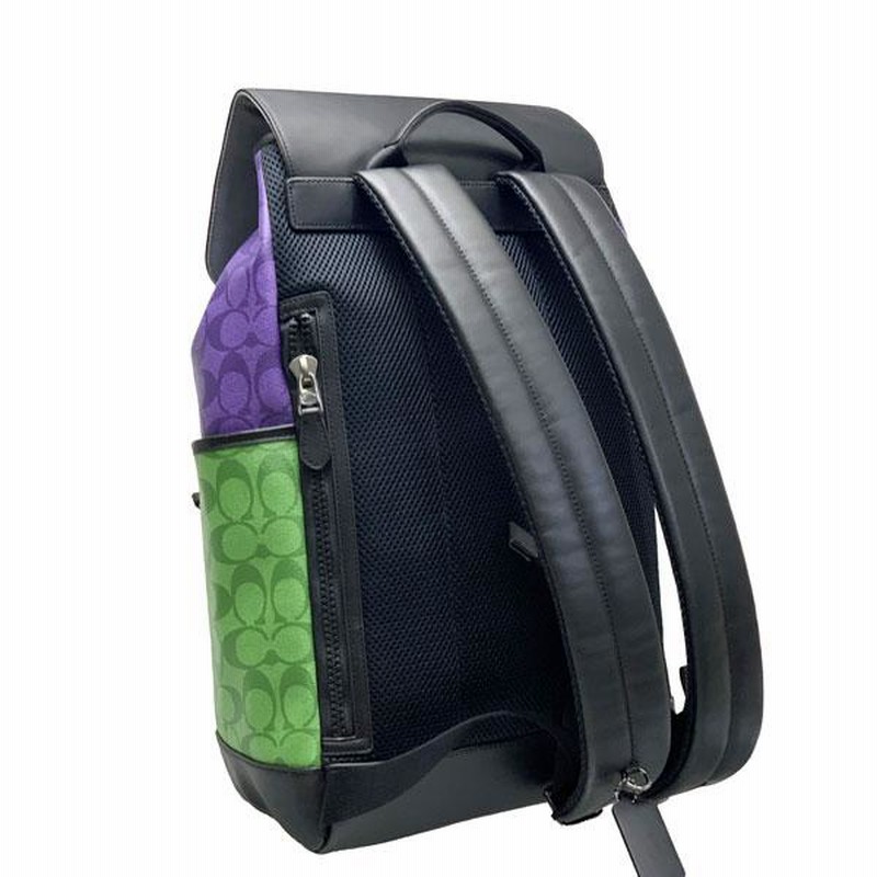 国内発送 コーチ バッグ メンズ COACH リュック ブロックド