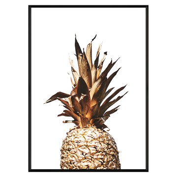 金金有鳳又來梨  59.4 x 42cm  黑色