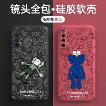 適用oppo realmeX50手機殼raelme真我x50保護套RMX2051防摔液態x5o硅膠軟殼芝麻街潮女個性創意全包鏡頭外殼