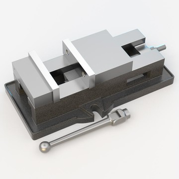 【新店鉅惠】易之力精密平口鉗重型機用角固式臺鉗4寸5寸6寸8寸銑床專用虎鉗
