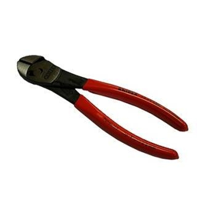 クニペックス KNIPEX 7372-180 ツインフォースニッパー (BK) - ペンチ