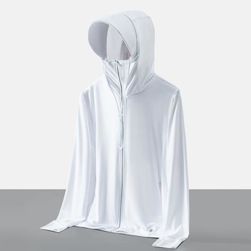 2025新款情侶防曬衣夏季冰絲薄款透氣戶外專業釣魚防曬服可拆卸帽