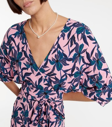 Diane von Furstenberg Floral printed midi dress