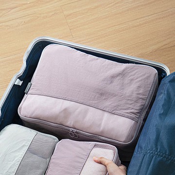 日本霜山  旅行壓縮收納袋/行李壓縮袋-L-3入