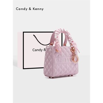 (免運)官網Candy&Kenny輕奢戴妃包女2025新款手提托特包送女生生日禮物