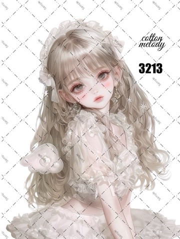 original sticker no.3213 人物貼紙 原創貼紙 原創人物貼紙 裝飾貼紙 cotton melody
