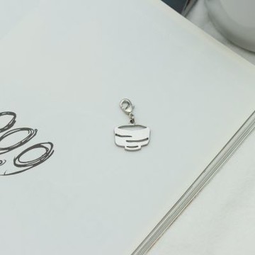 【和夢兔】京都宇治不鏽鋼吊飾-茶碗