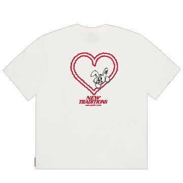 韓國 ept NIBBLE 愛心TEE 白 - L