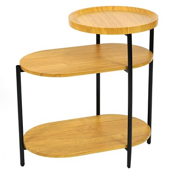 FAmILyLIFE 生活 Carmel 三層茶几  白橡木  1個