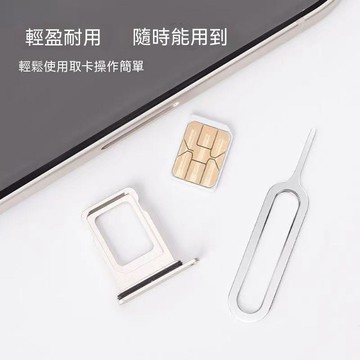 鮮貨🚚長針適用於蘋果安卓華爲手機取卡針 SIM取卡器通用取卡針剪卡器