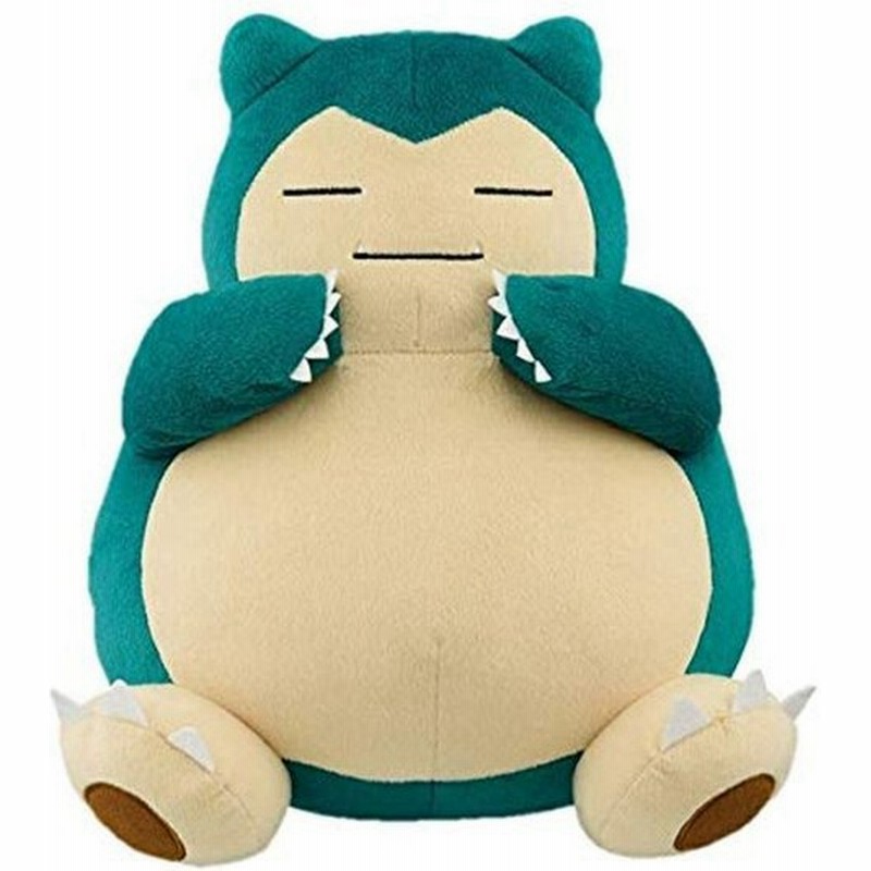 ポケットモンスター サン ムーン めちゃでか ぬいぐるみ カビゴン 約36cm 通販 Lineポイント最大0 5 Get Lineショッピング