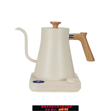 【台灣公司 可開發票】美標110V出國咖啡壺跨境智能恒溫電水壺手沖壺咖啡壺鵝頸壺