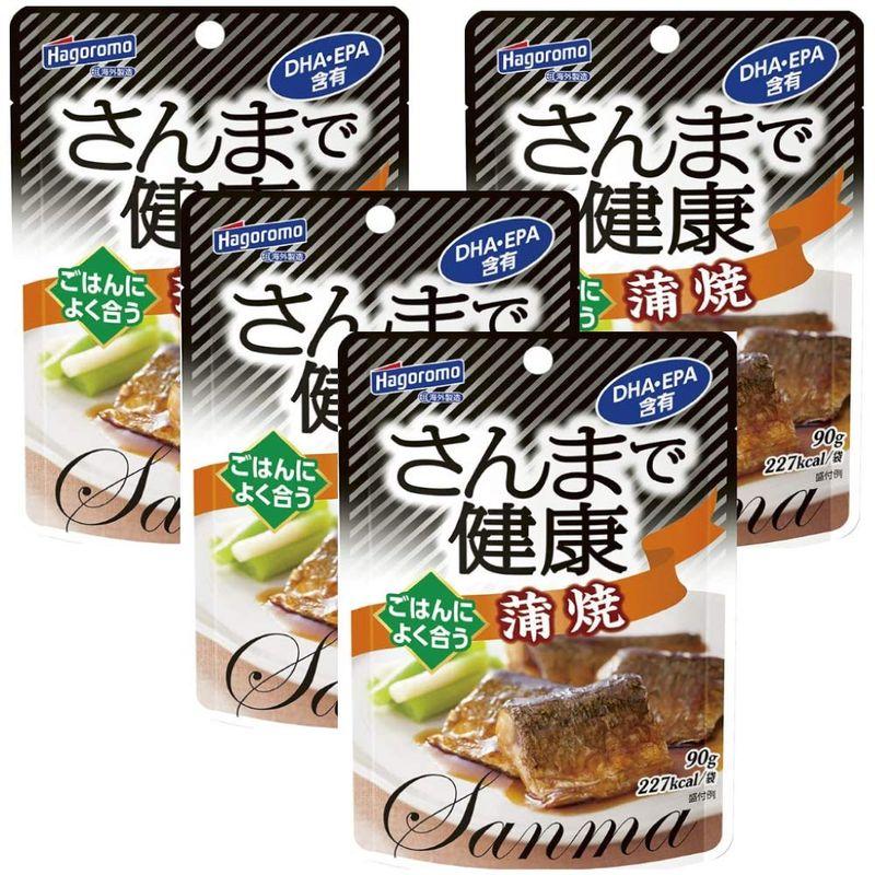 はごろも さんまで健康 蒲焼 (パウチ) 90g ×4個