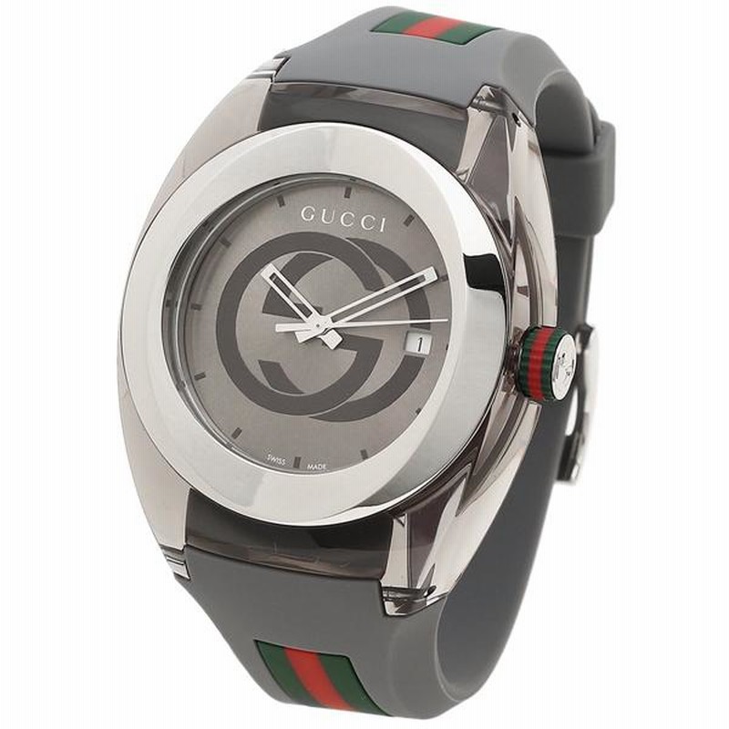 GUCCI 時計　グレー 楽天市場】【ウォッチ】GUCCI グッチ グレー文字盤 デイト