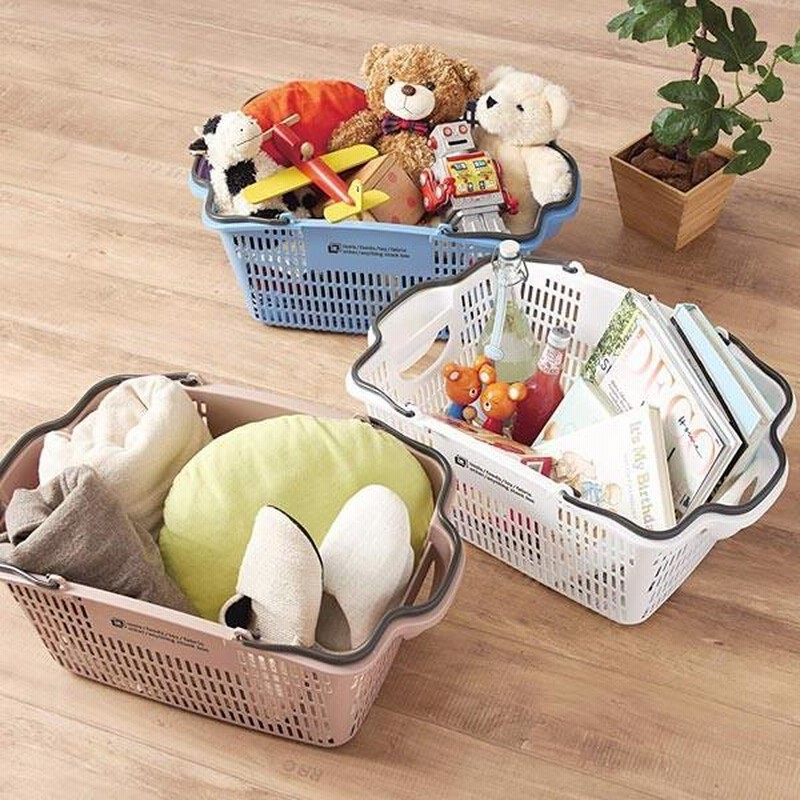【mikako】【新品未使用】たためるバスケット 買い物カゴ　マイバック 楽天市場】マイバスケット 折りたたみ（バッグ・小物・ブランド