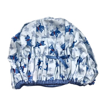 KEYTOSS 詰朵斯 i SPA英式立體雙層環保浴帽，防水，可重複使用  顏色隨機  1個