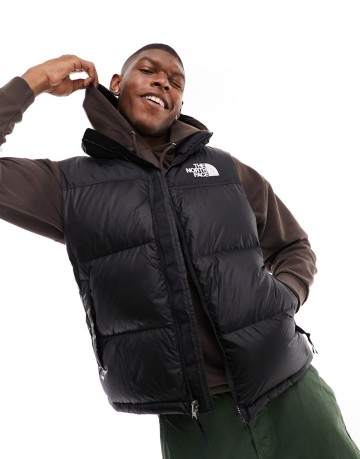 The North Face Denali Polartec fleece jacket in purple and black