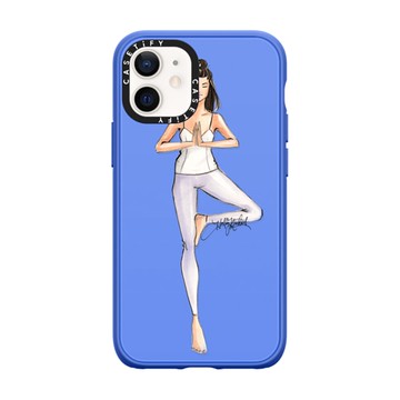 CASETiFY iPhone 12 mini Casetify Black Impact Resistance Case Om