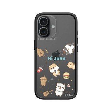 iPhone 17 Mod NX -邊框背蓋組合 (相機按鈕) 黑 - 嗨小強 Hi John - 大集合