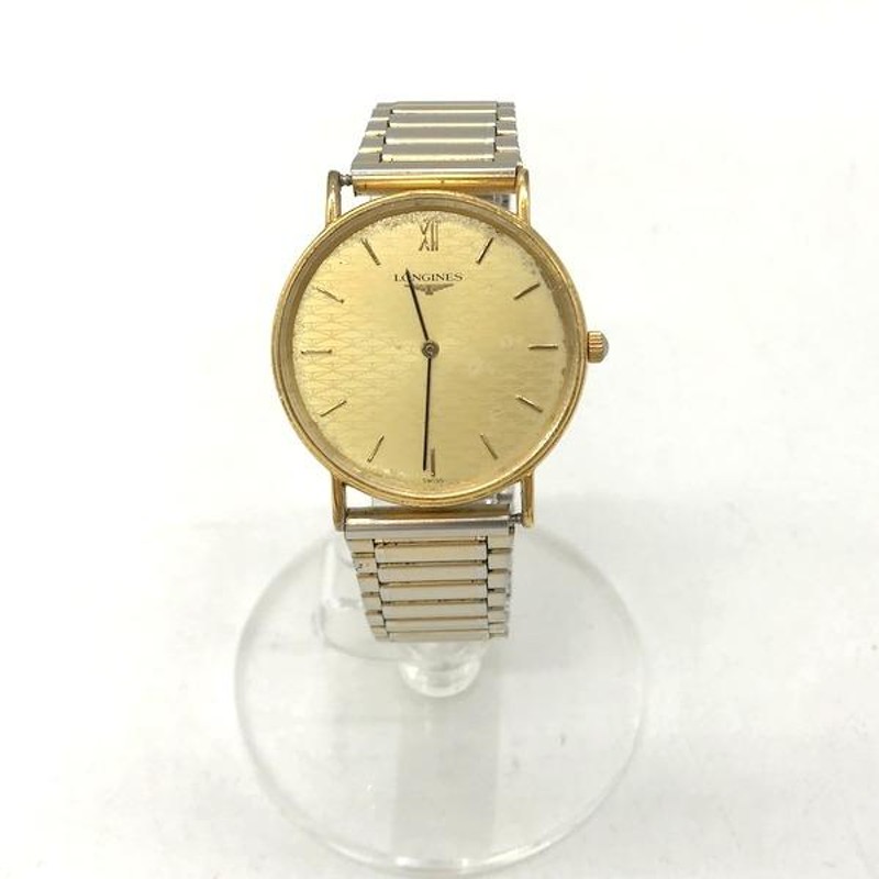 LONGINES クォーツ ゴールド 腕時計 ジャンク 中古品 LONGINES