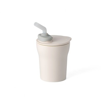 美國 Miniware - 愛喝水水杯組 1-2-3 Sip! Sippy Cup-香草芝麻