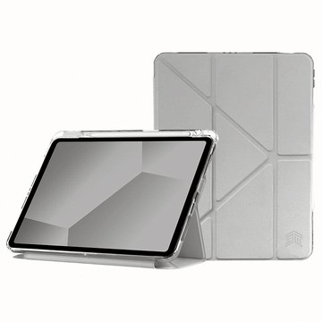 OPP iPad Air 11" M3/M2/第5代/第4代 多角度折疊防摔保護殼 黑