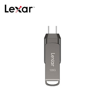 Lexar 雷克沙 D400 128GB USB 3.2 Type-C 雙頭隨身碟