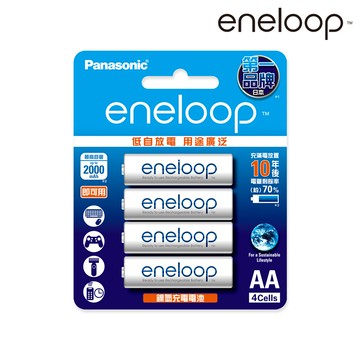 Panasonic eneloop中階3號充電電池4入組_廠商直送